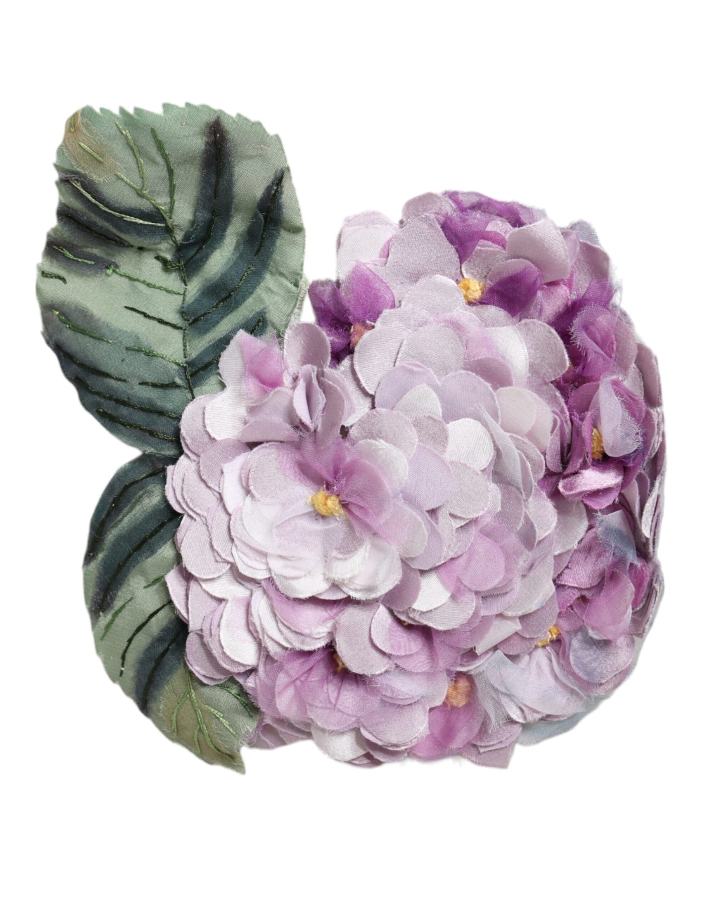 Multicolor Hortensia Gouden Messing Pin Broche