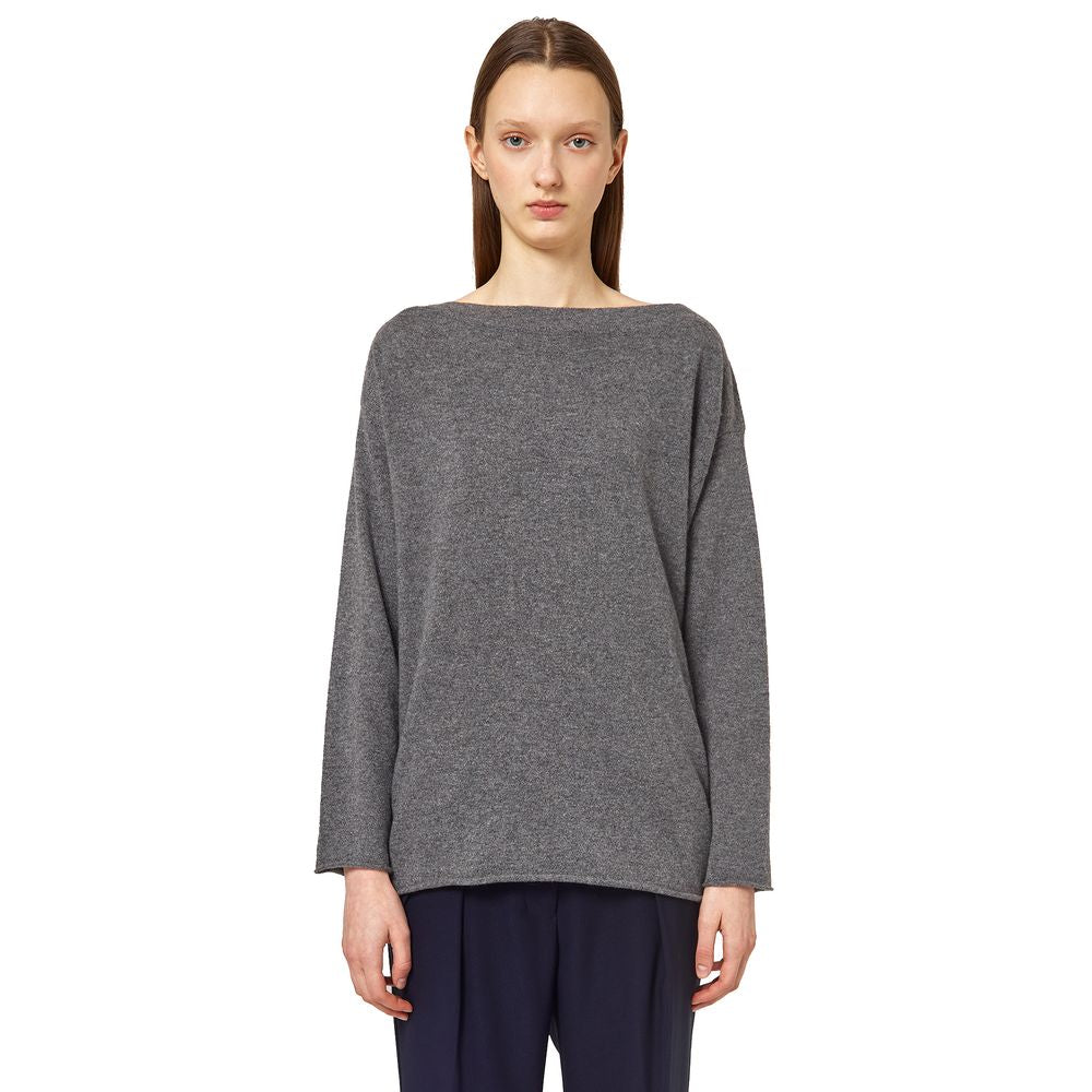 Gray Cashmere Sweater