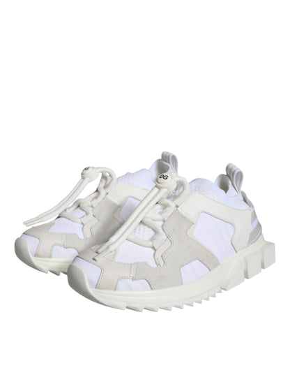 Witte Mesh Sorrento Trekking Sneakers Schoenen