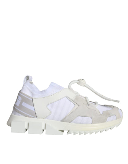 Witte Mesh Sorrento Trekking Sneakers Schoenen