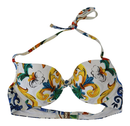 Witte Majolica Beachwear Badmode Bikini Top