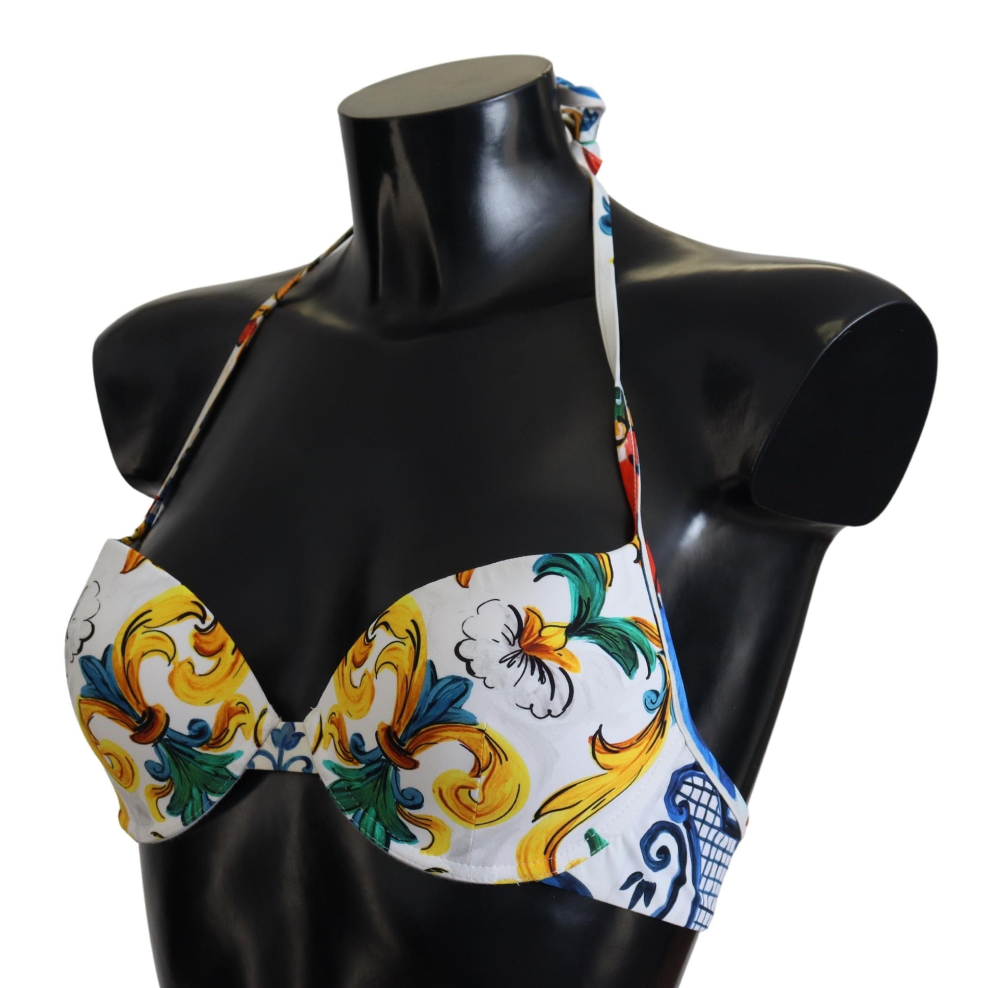 Witte Majolica Beachwear Badmode Bikini Top