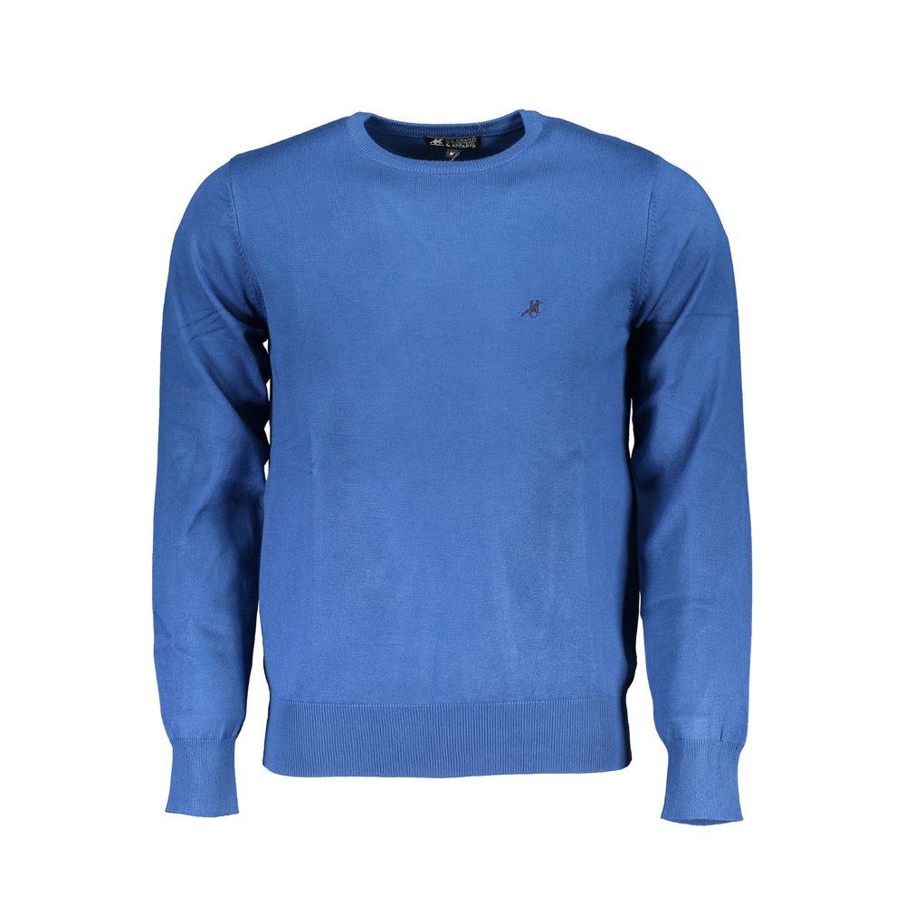 Blue Nylon Sweater