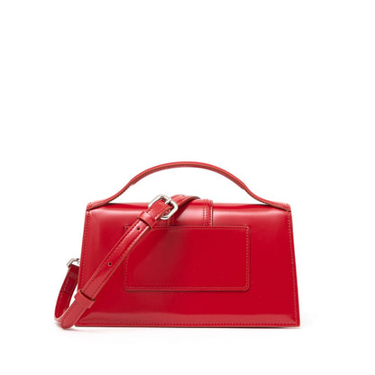 Red Leather Shoulder Bag