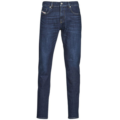 Blauwe katoenen jeans en broek