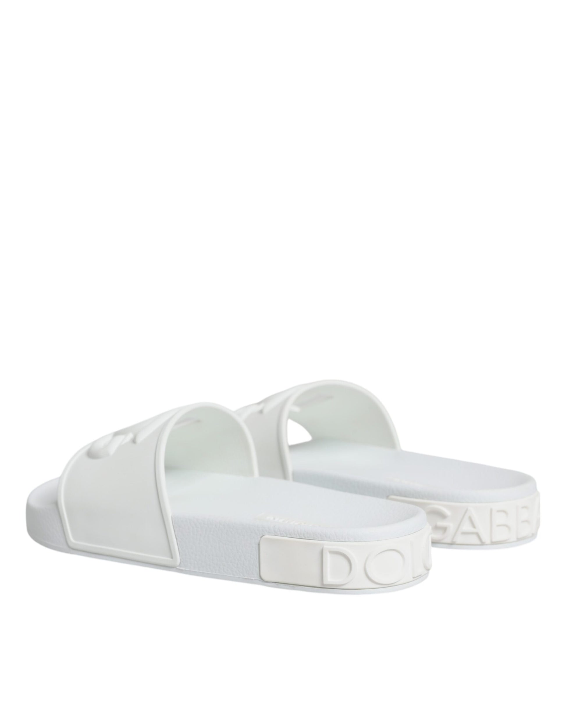 Witte rubberen slippers sandalen strandkleding schoenen