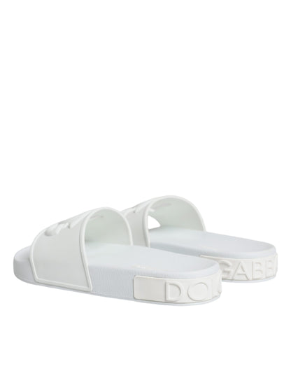 Witte rubberen slippers sandalen strandkleding schoenen