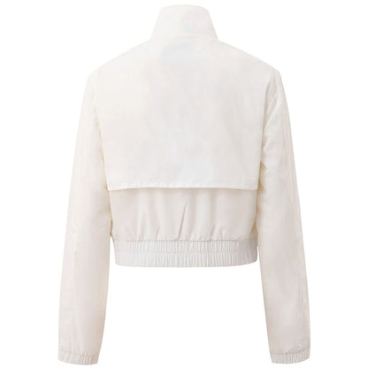 White Polyester Sweater