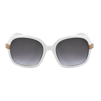 White Resin Sunglasses