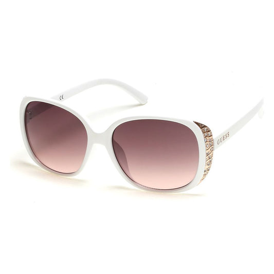 White Resin Sunglasses