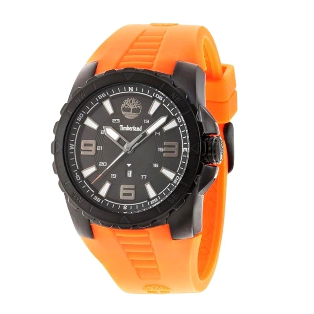 Orange Silicone Watch