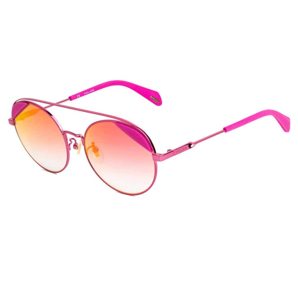 Pink Metal Sunglasses