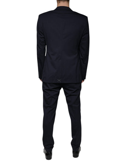 Dark Blue Formal Tuxedo 2 Piece Suit