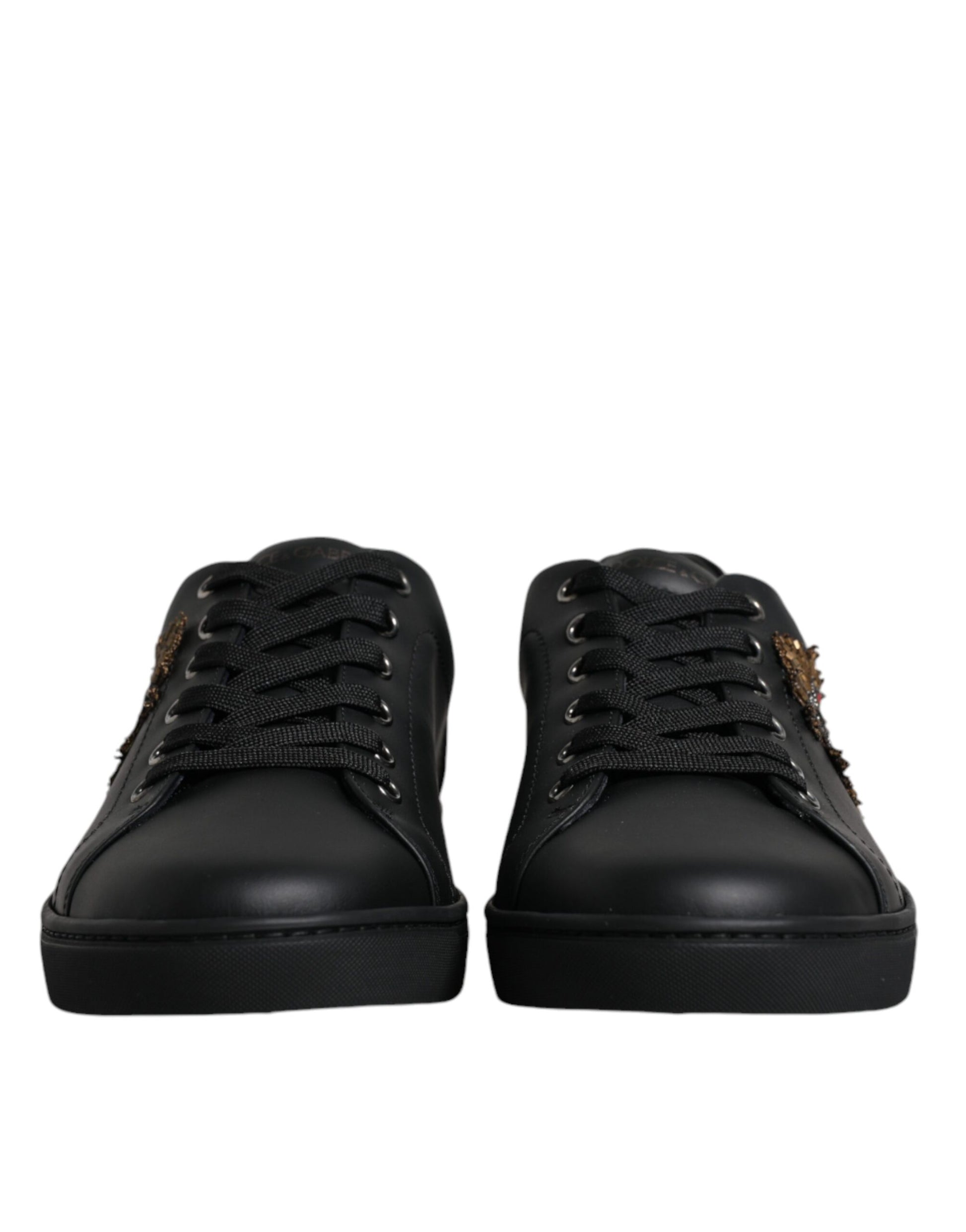 Black London Sacred Heart Men Sneakers Shoes