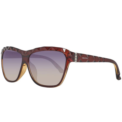 Brown Injected Sunglasses