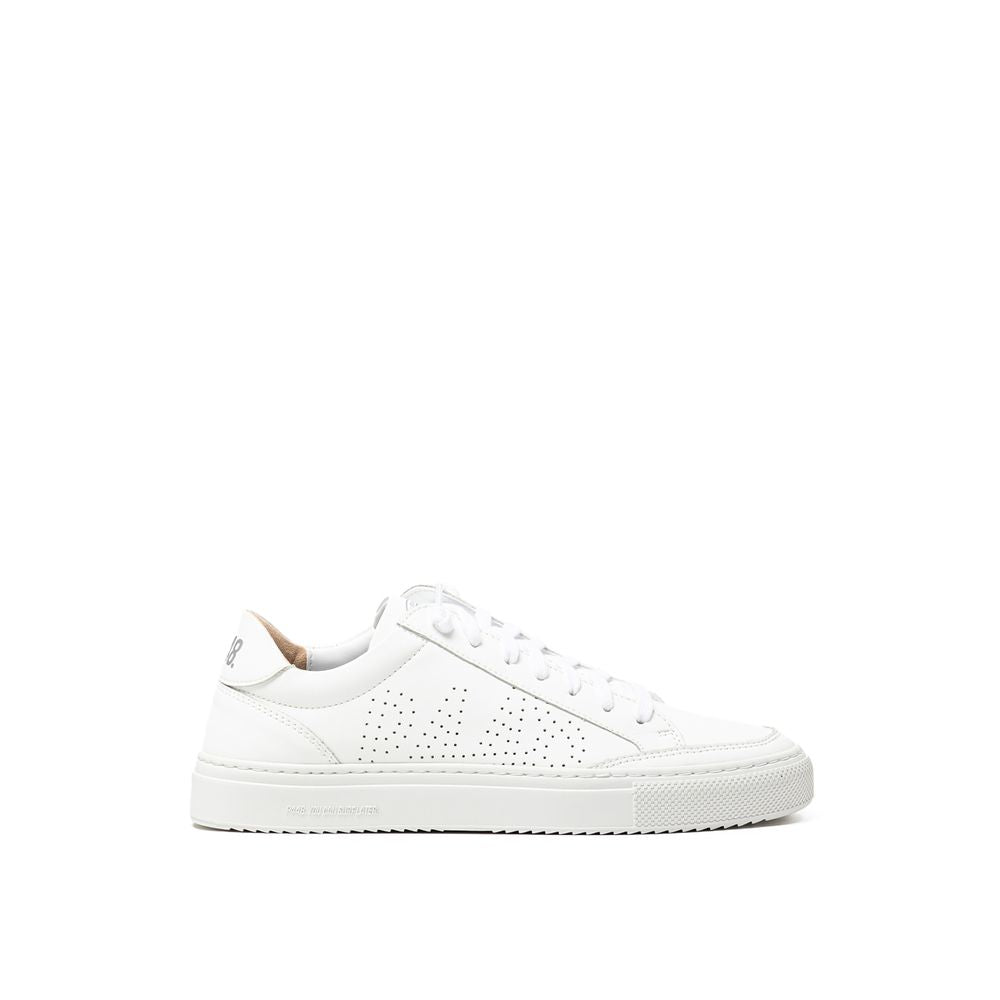 White Leather Sneaker