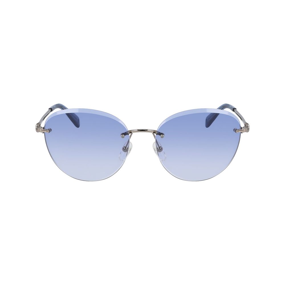 Bicolor Metal Sunglasses