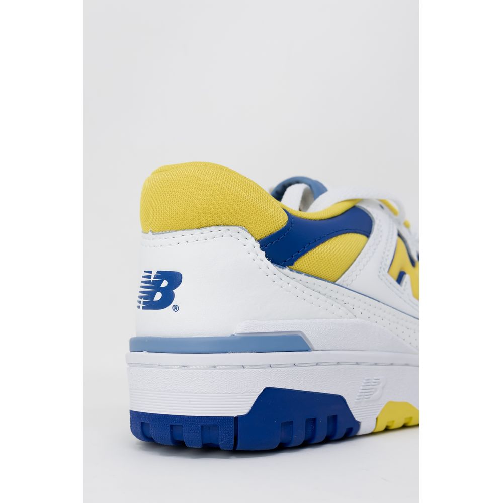 Yellow Synthetic Leather Sneaker