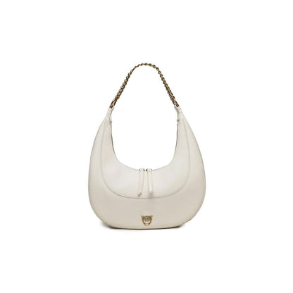 White Leather Handbag