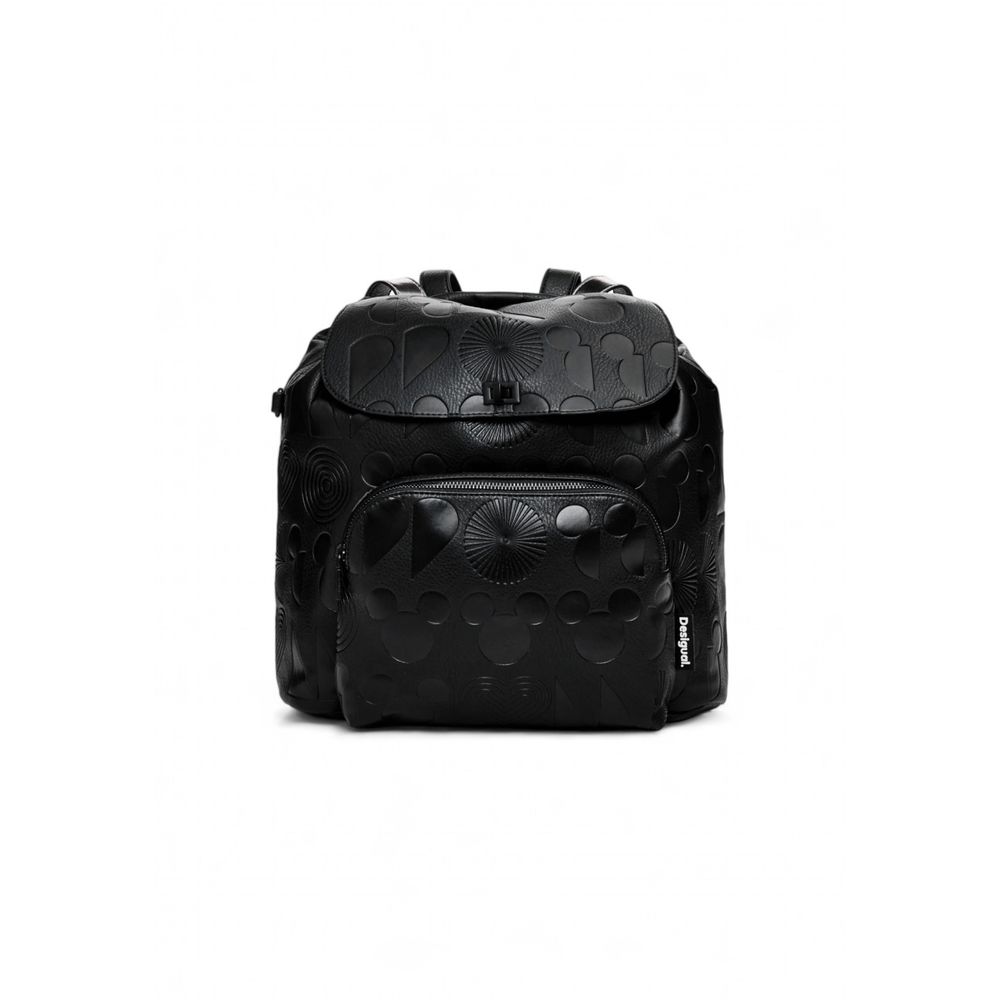 Black Polyethylene Backpack