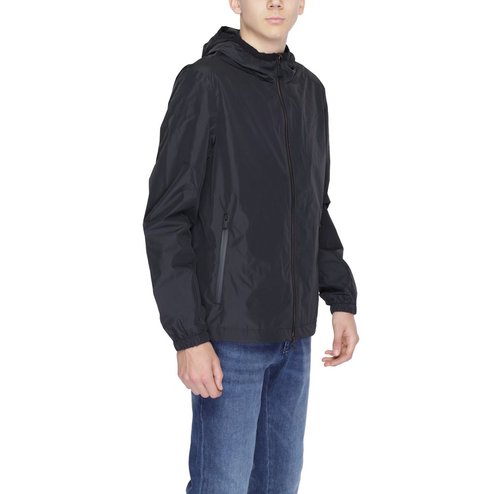 Black Polyester Jacket