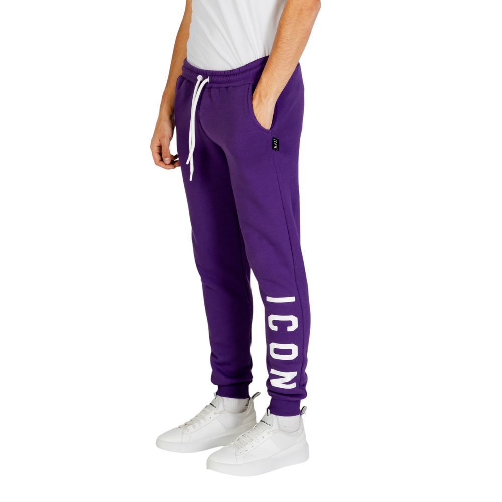 Purple Cotton Jeans & Pant