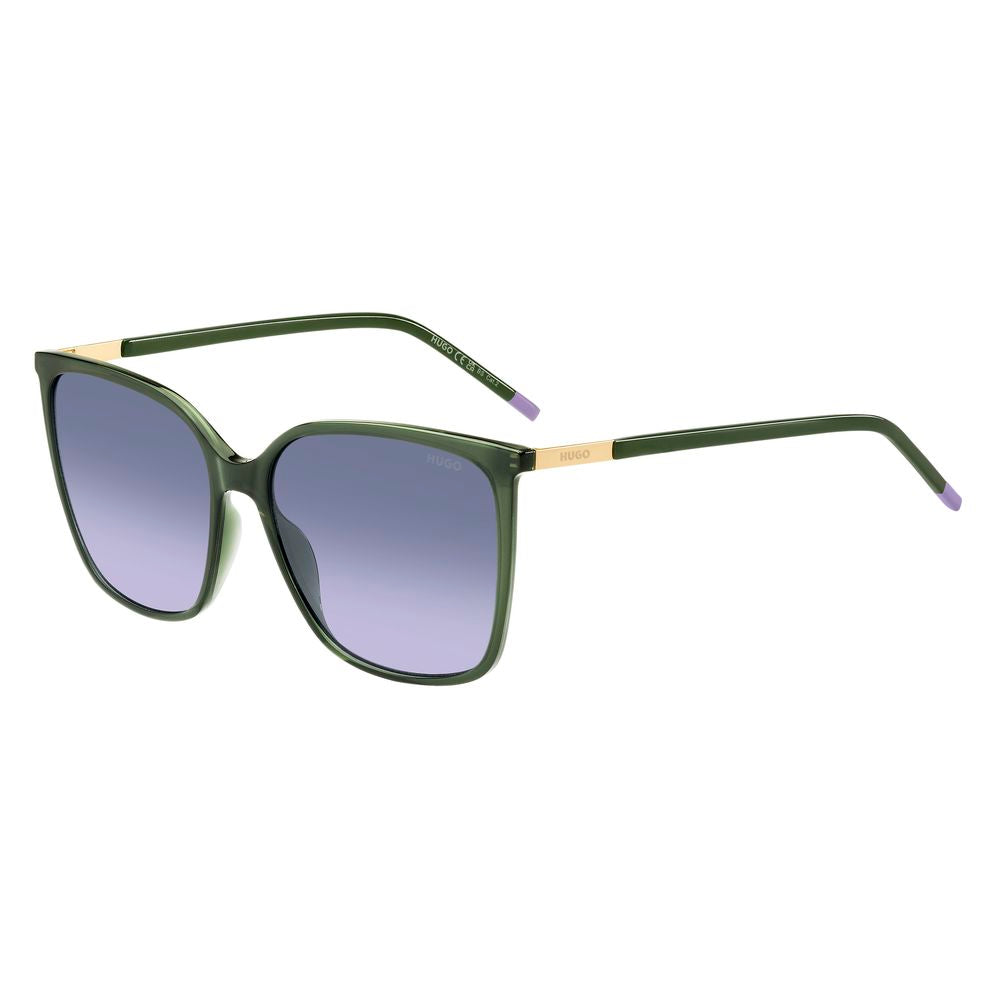 Green Resin Sunglasses