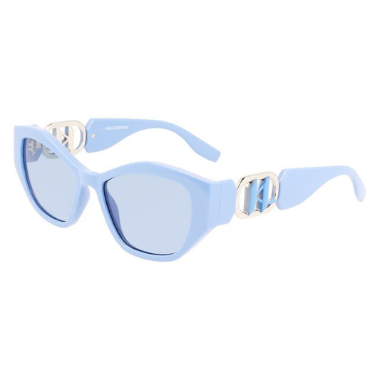 Blue Injected Sunglasses