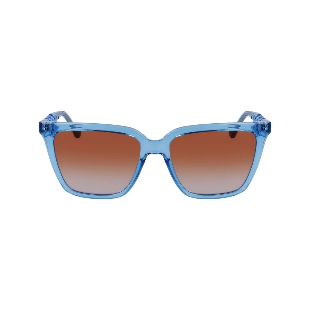 Blue Injected Sunglasses