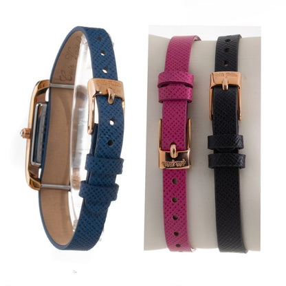 Multicolor Leather Watch