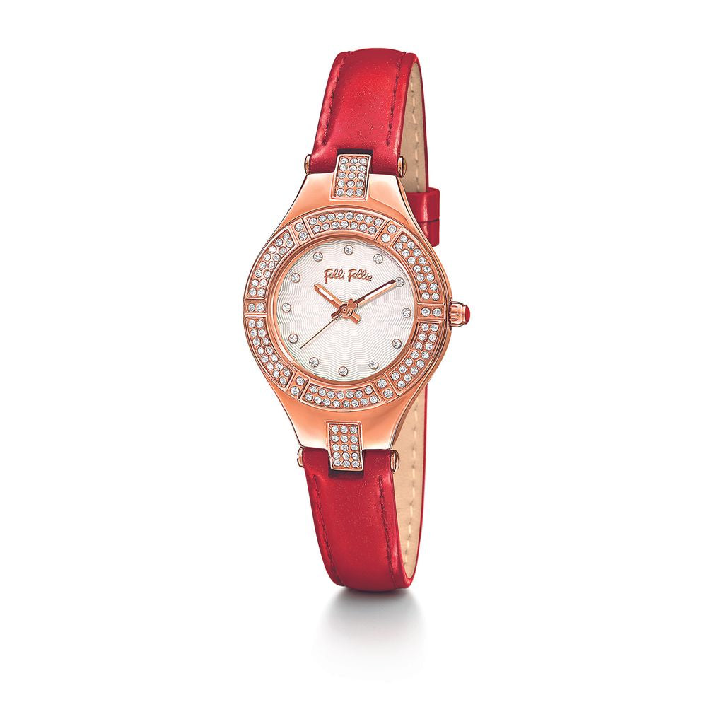 Red Leather Watch