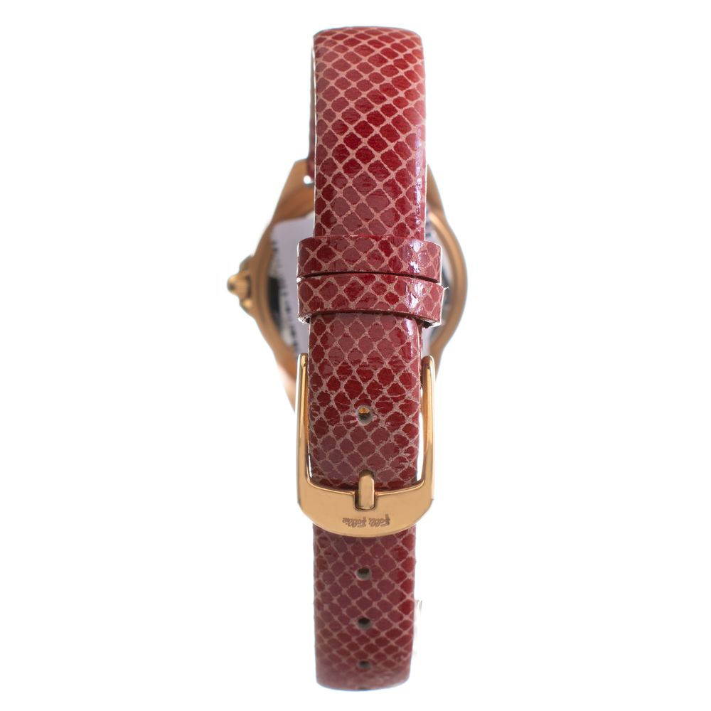 Red Leather Watch