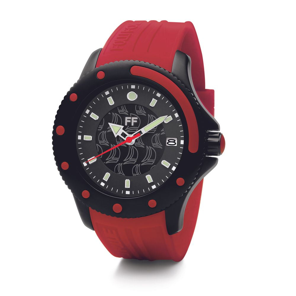 Red Silicone Watch