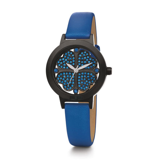 Blue Leather Watch