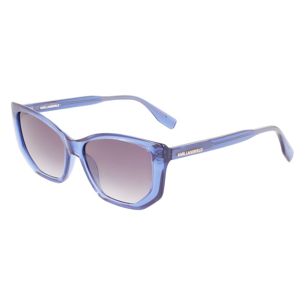 Blue Injected Sunglasses