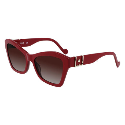 Red Acetate Sunglasses