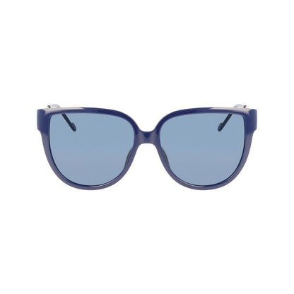 Blue Injected Sunglasses