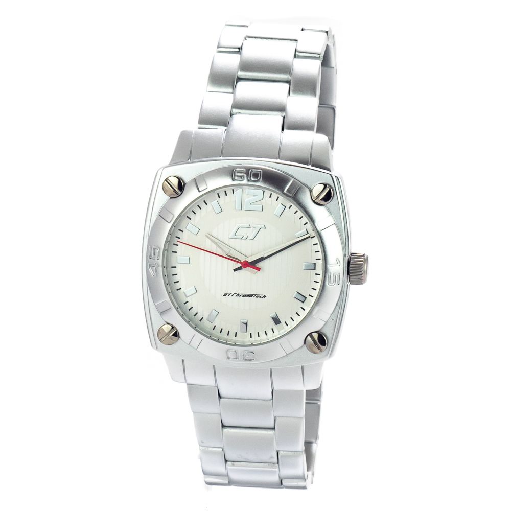 Silver Aluminum Watch