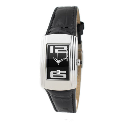 Black Leather Watch