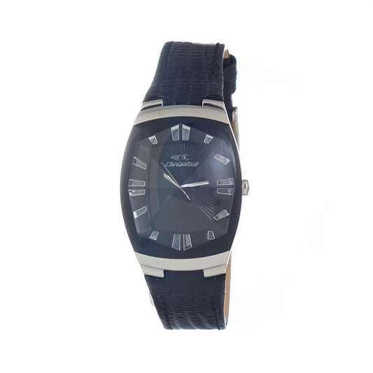 Black Leather Watch