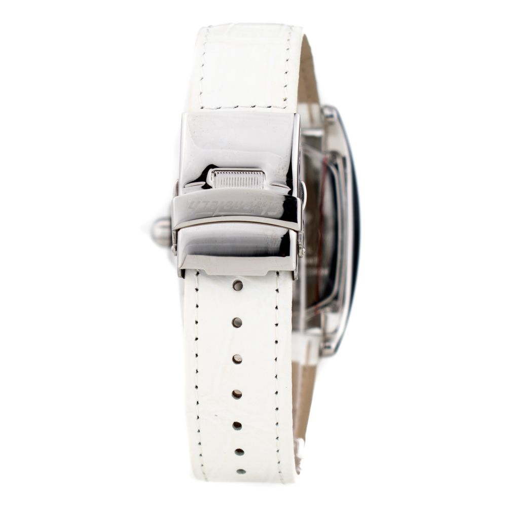 White Leather Watch