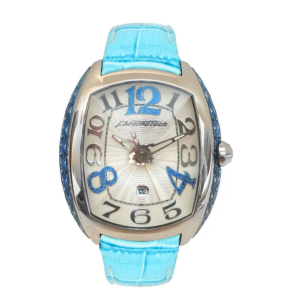 Blue Leather Watch