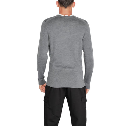 Gray Recycled Wool T-Shirt