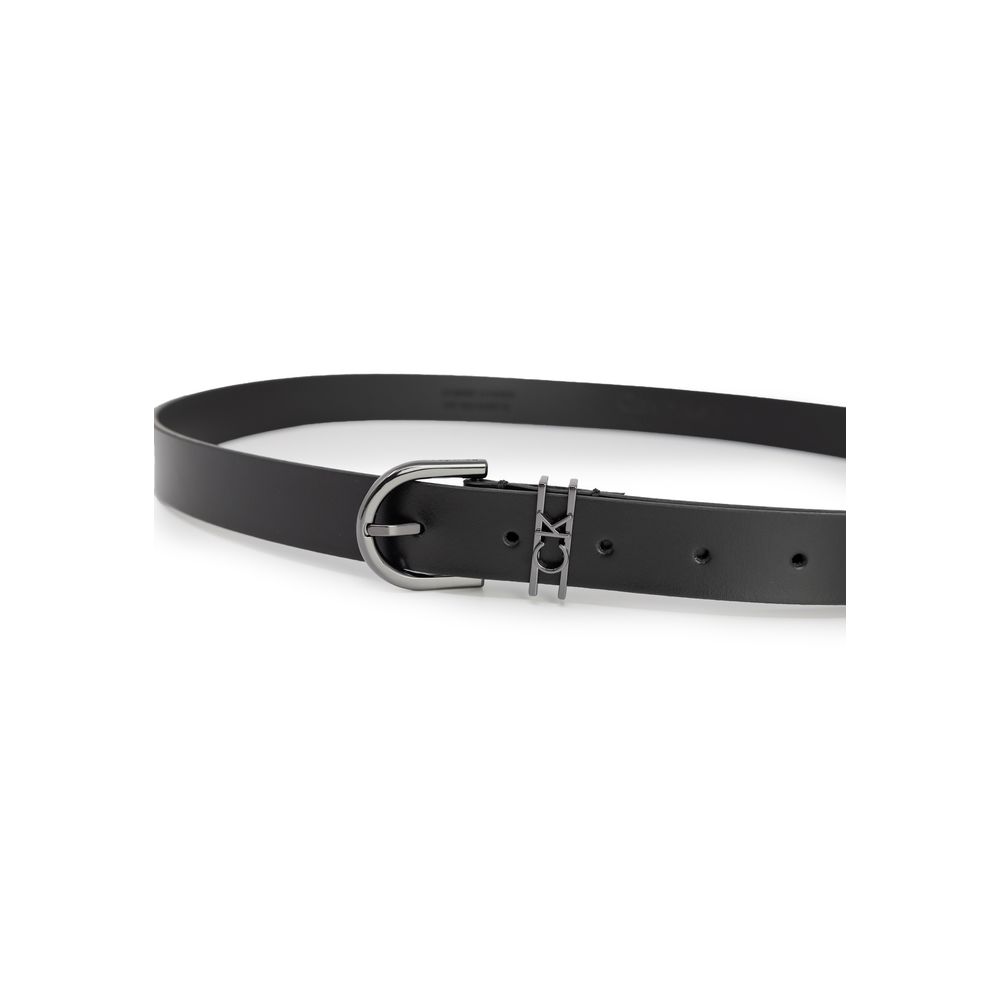 Black Leather Belt