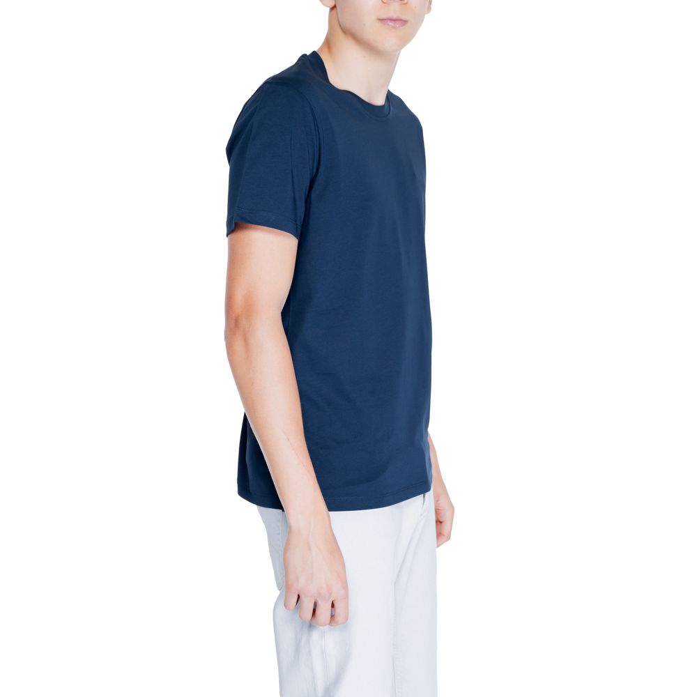 Blue Cotton T-Shirt