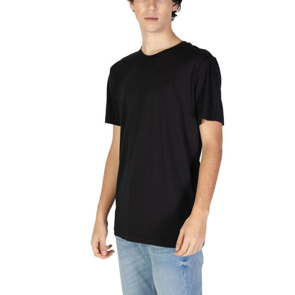 Black Cotton T-Shirt