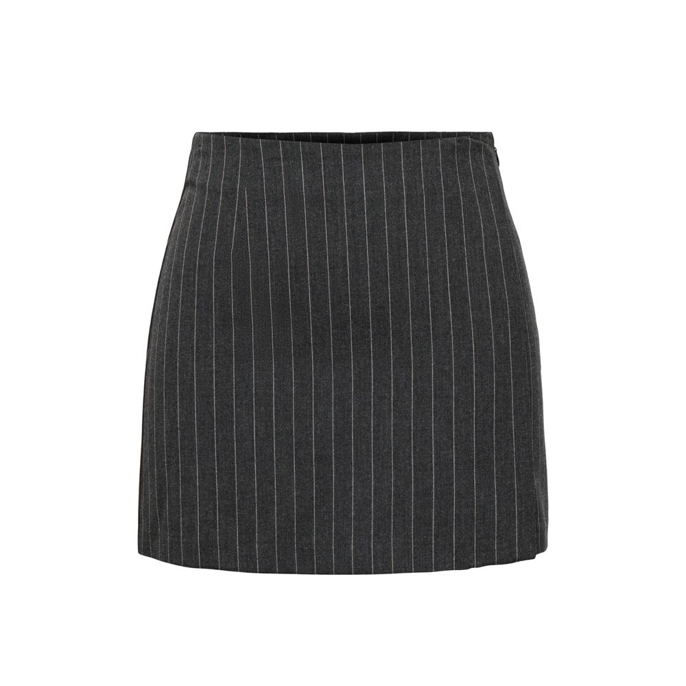 Gray Polyester Skirt