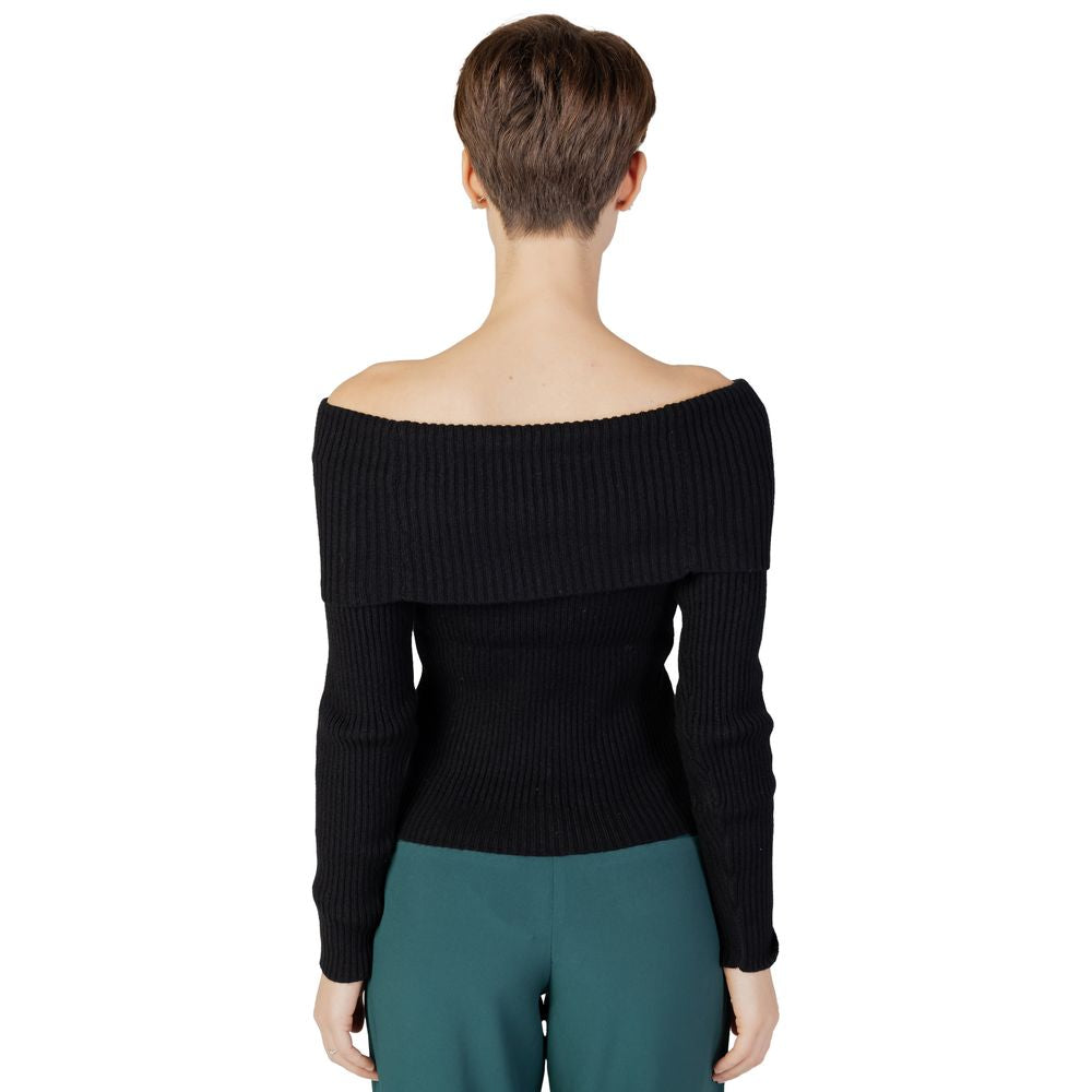 Black Viscose Sweater