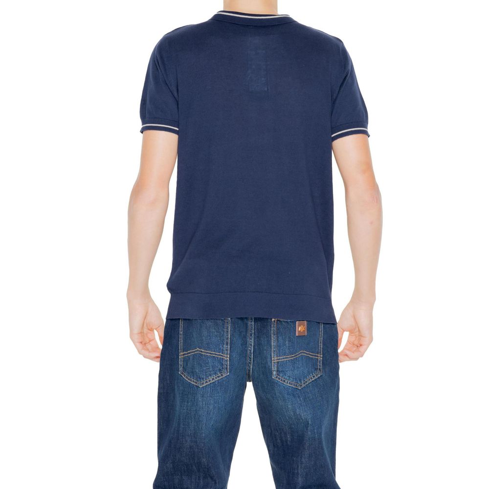 Blue Cotton T-Shirt