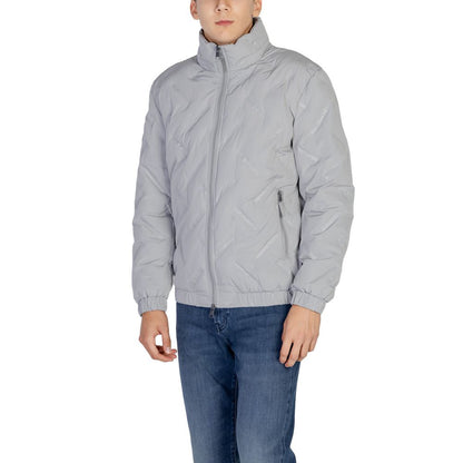 Gray Polyester Jacket